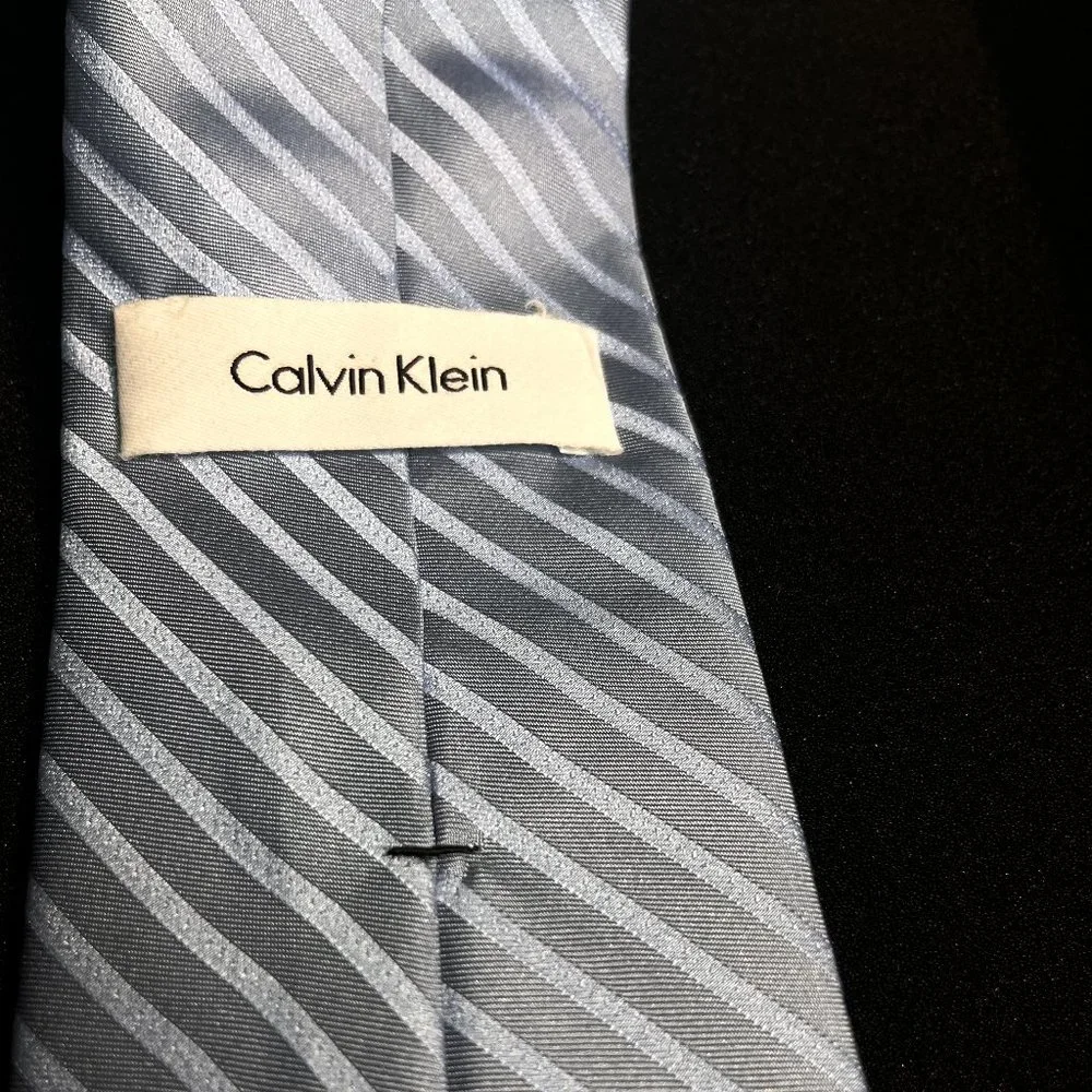 Men's Tie Calvin Klein (Blue)